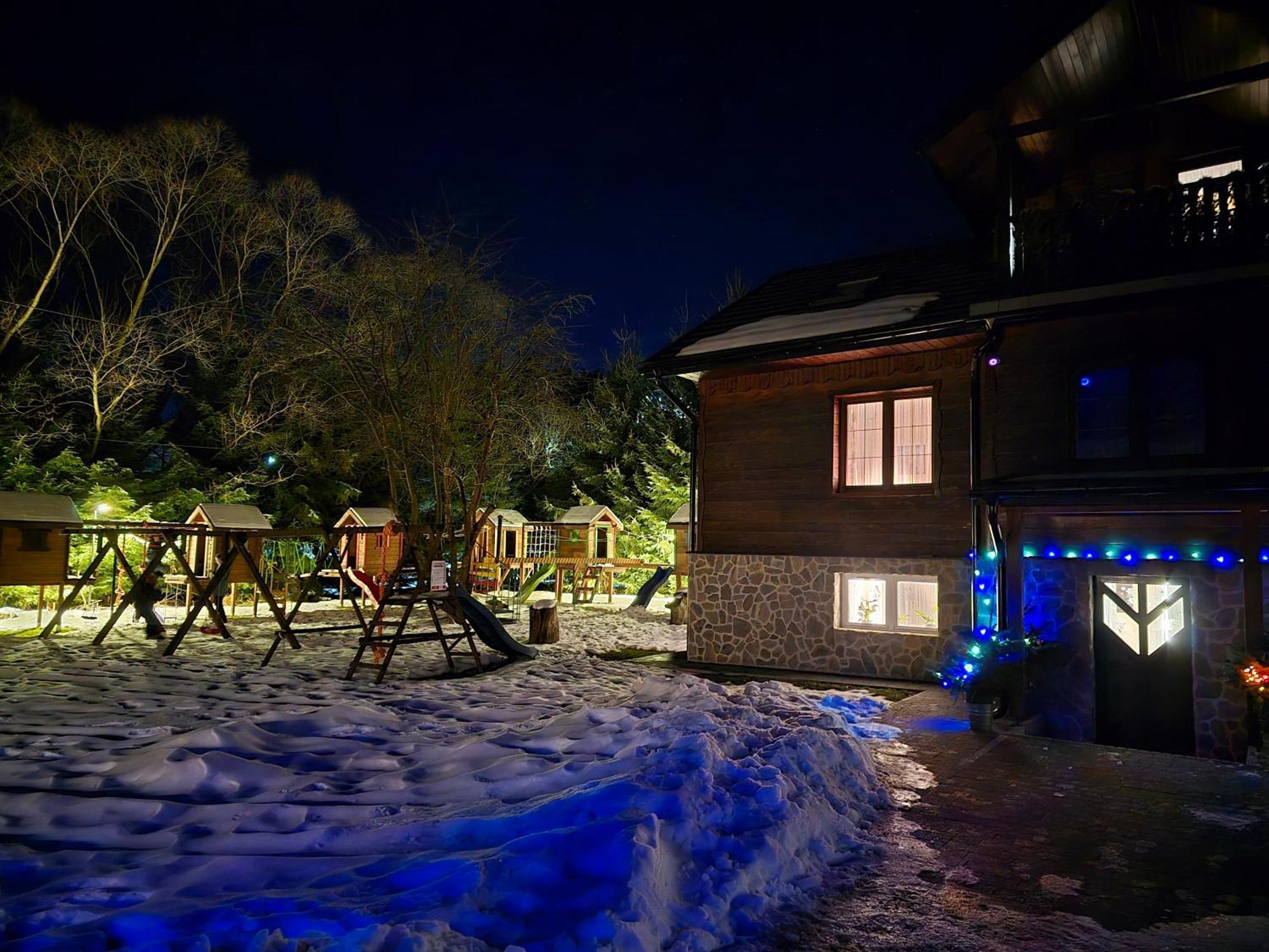 Jastrzab Appartement Ropienka Buitenkant foto