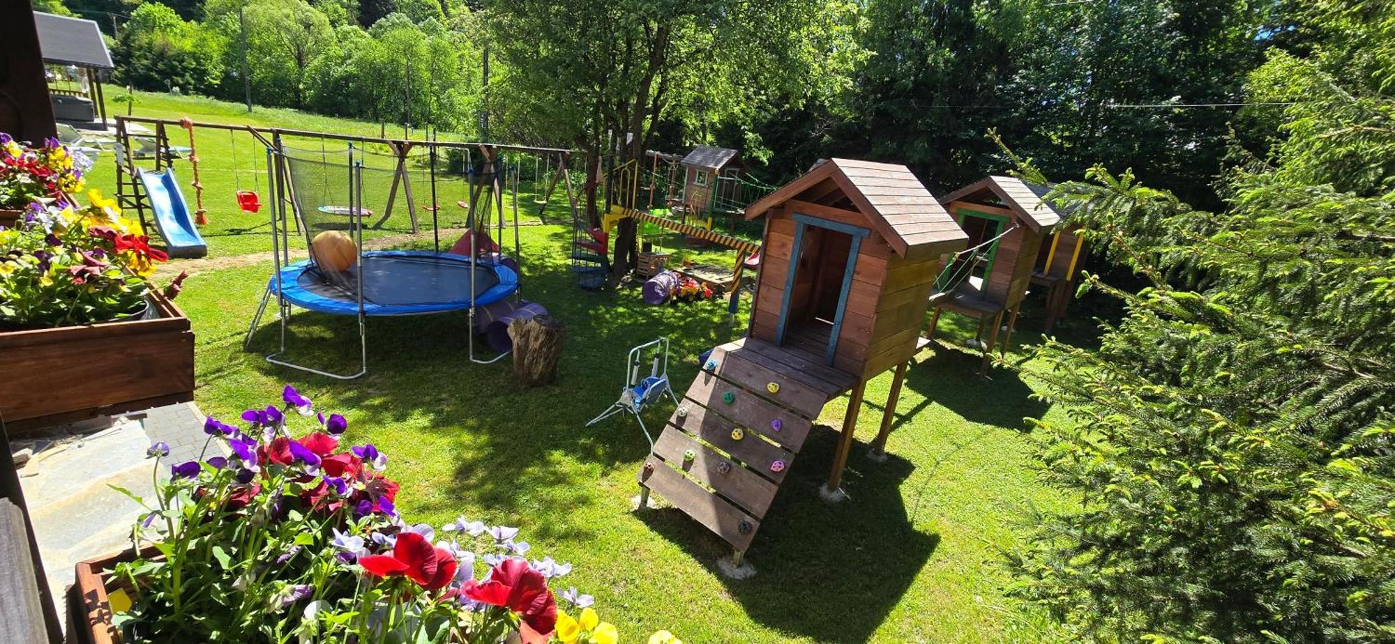 Jastrzab Appartement Ropienka Buitenkant foto